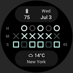 Icoonafbeelding voor Binary 2.0 Watch Face