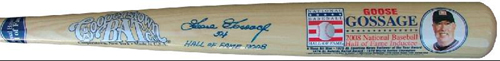 Autographed Limited Edition Commemorative HOF Bat