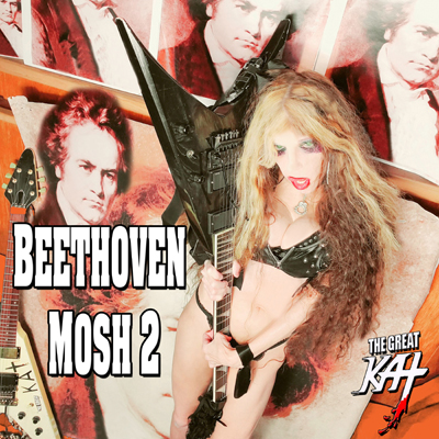 "BEETHOVEN MOSH 2" New Metal Single by The Great Kat to Celebrate Beethoven's 250th Birthday! WORLD PREMIERE!  HAPPY Beethoven's 250th Birthday!