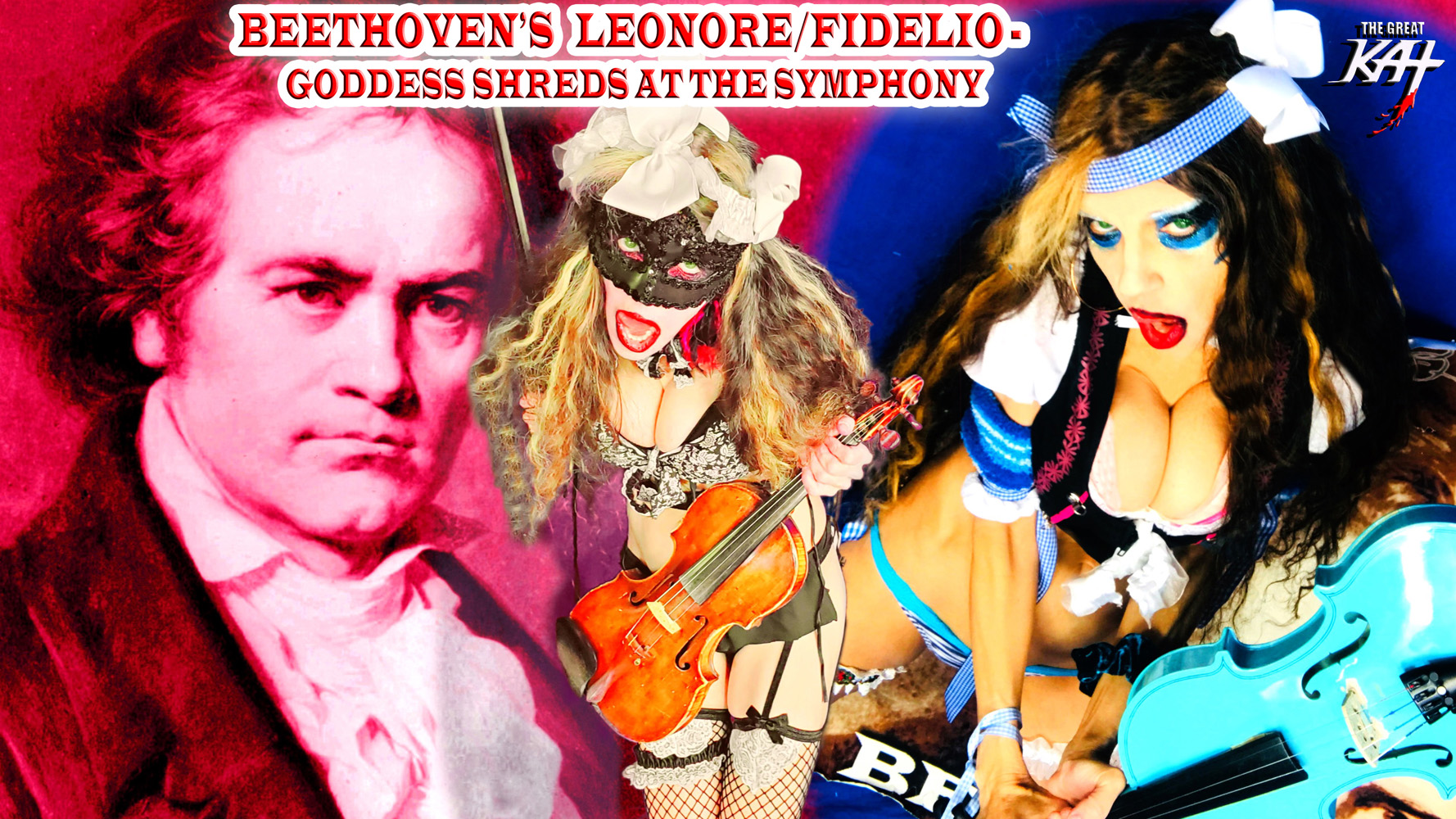 NEW Beethoven's "Leonore/Fidelio Overture” Single & Ringtone by The Great Kat Premiering on iTunes! Leonore – Based on a True Story of a Female Hero During the French Revolution!