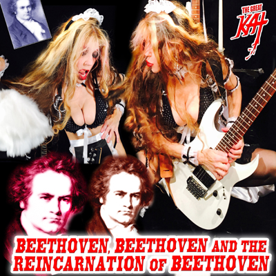 THE GREAT KAT'S "BEETHOVEN, BEETHOVEN AND THE REINCNARNATION OF BEETHOVEN" CD!