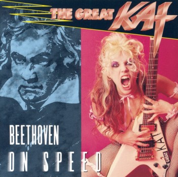 NEWSWEEK MAGAZINE FEATURES THE GREAT KAT SHREDDING “FLIGHT OF THE BUMBLE-BEE” from “BEETHOVEN ON SPEED”! https://www.newsweek.com/flight-bumblebee-played-watering-can-1522779 “‘Flight of the Bumblebee.’ It’s long been a favorite for heavy metal musicians just to show off their shredding abilities. In 1990, Katherine Thomas (who performs under the stage name The Great Kat) performed her own version for her album Beethoven on Speed.” - James Crowley, Newsweek Magazine, Aug. 4, 2020 https://www.newsweek.com/flight-bumblebee-played-watering-can-1522779 