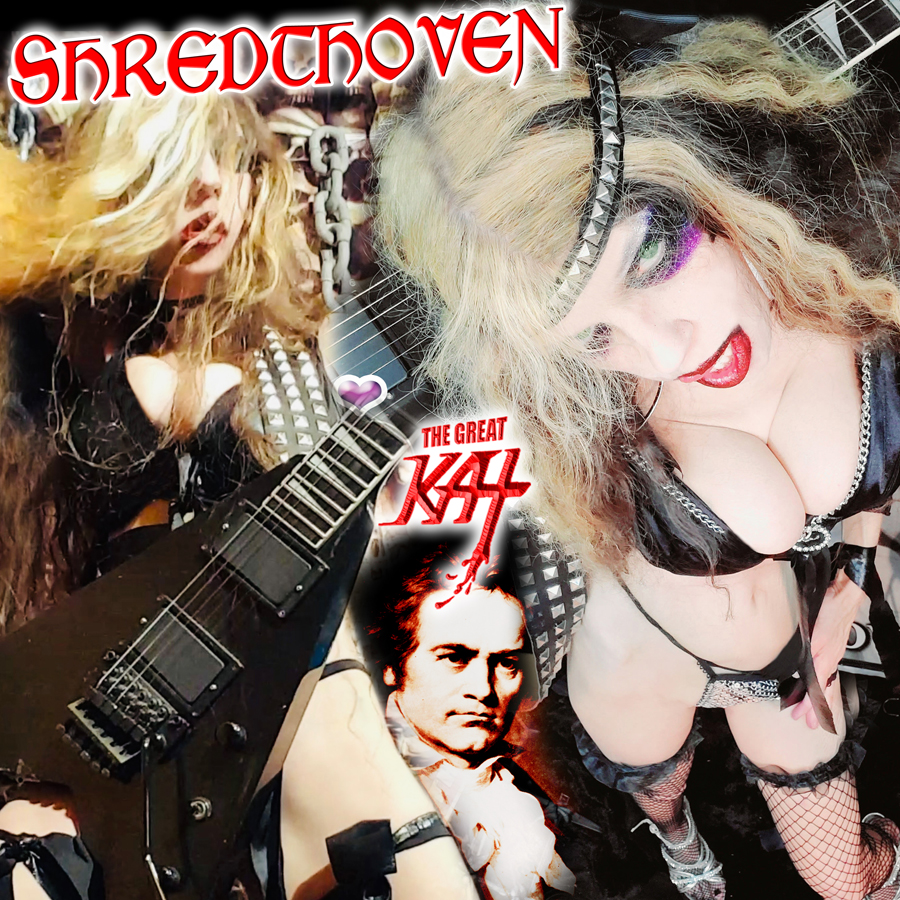 "SHREDTHOVEN" SINGLE by THE GREAT KAT! 