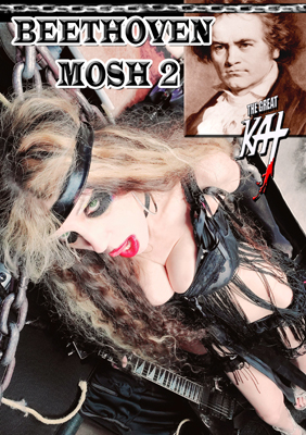 NEW “BEETHOVEN MOSH 2” GREAT KAT MUSIC VIDEO PREMIERES on AMAZON MOVIES & TV and on the KAT STORE!