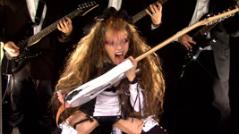 MUSIC VIDEO PHOTOS of THE GREAT KAT'S ROSSINI'S "WILLIAM TELL OVERTURE"!