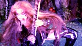 MUSIC VIDEO PHOTOS of THE GREAT KAT'S ROSSINI'S "WILLIAM TELL OVERTURE"!