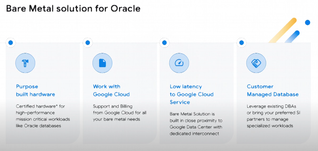 Visão geral da Solução Bare Metal para Oracle