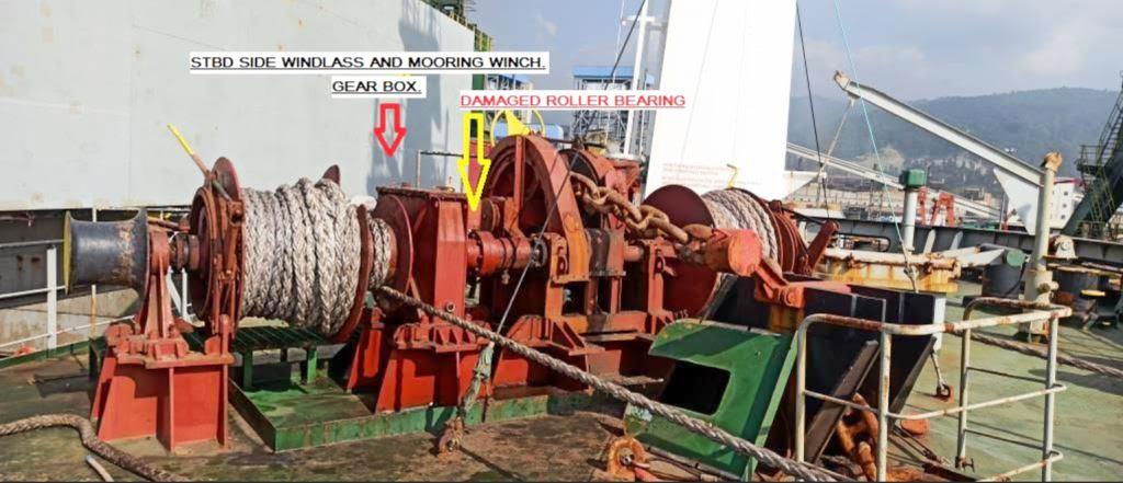 WINDLASS, MOORING WINCH REPAIR IN VIETNAM