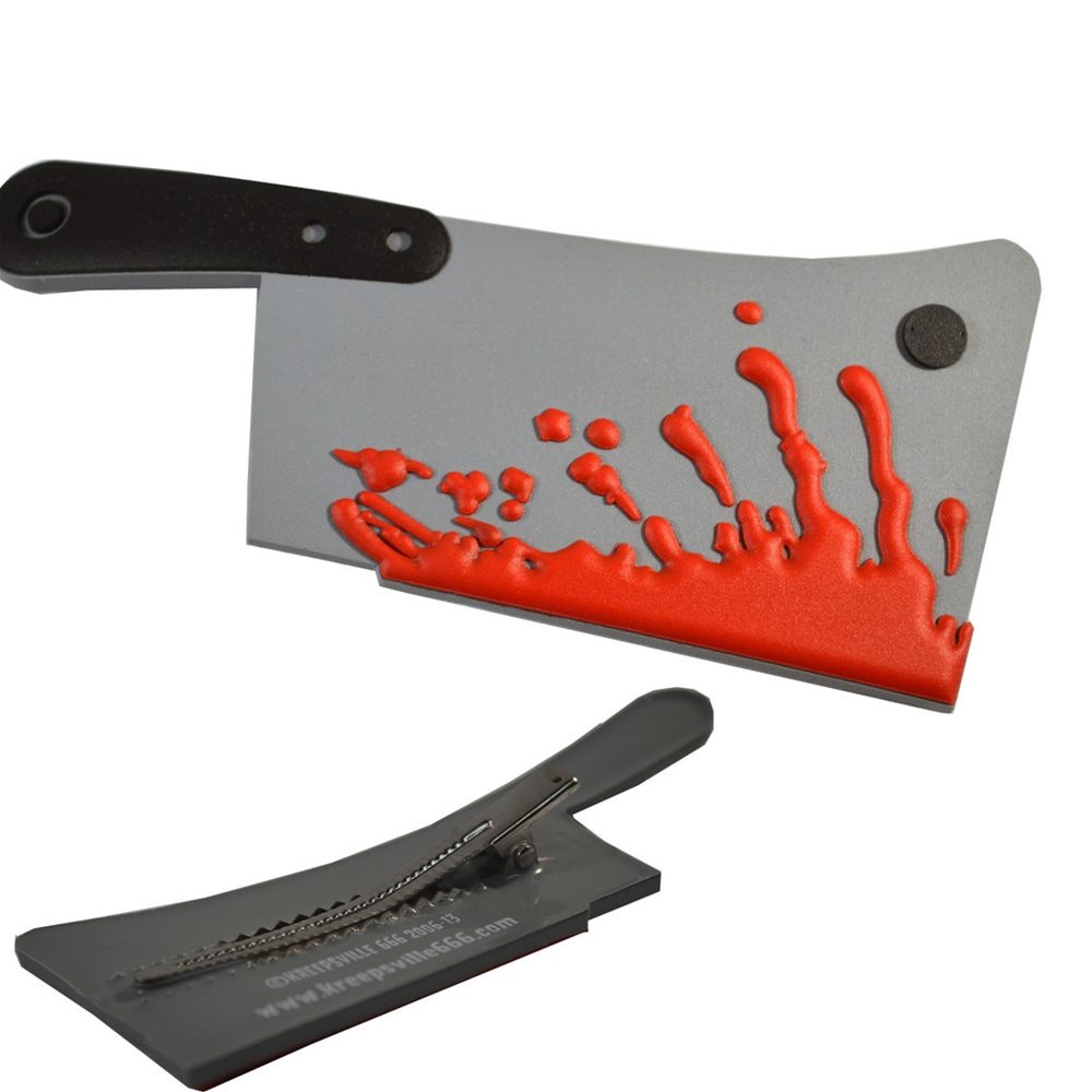 Picture of Bloody Cleaver Barrettes