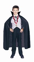 Picture of Black Dracula Child Cape