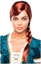 Picture of Red Braided Princess Wig