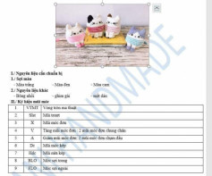 Chart móc mèo mini size.