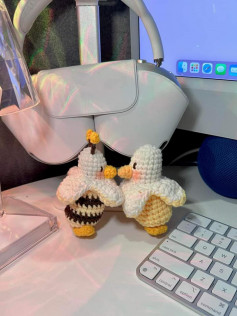 duck banana crochet pattern