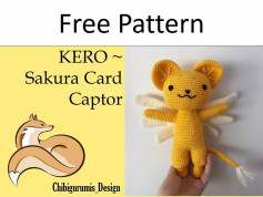 free crochet pattern yellow fox.