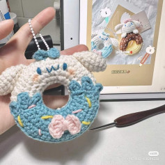 hướng dẫn móc cinnamoroll donut