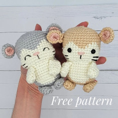 adorable mouse crochet pattern