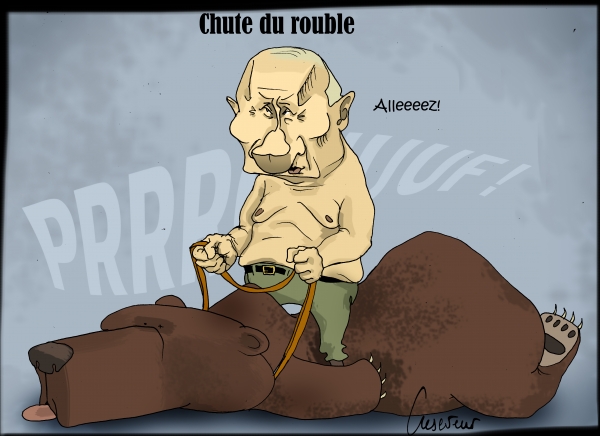 Le rouble s'écroule.JPG