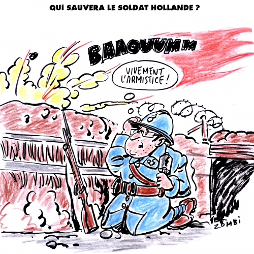 webzine,bd,zébra,fanzine,gratuit,bande-dessinée,satirique,caricature,françois hollande,14-18,poilu,11 novembre,dessin,presse,editorial cartoon,zombi