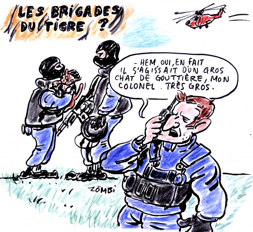 webzine,bd,zébra,gratuit,fanzine,bande-dessinée,satirique,caricature,tigre,seine-et-marne,police,gendarmerie,chat,dessin,presse,editorial cartoon,zombi