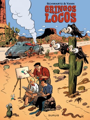 fanzine,zébra,bd,gringos locos,yann schwartz,chaland,jijé,critique,franquin,morris,gaston lagaffe,lucky luke