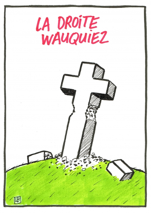 webzine,bd,zébra,gratuit,fanzine,bande-dessinée,caricature,laurent wauquiez,croix,lorraine,républicains,dessin,presse,satirique,editorial cartoon,énigmatique lb