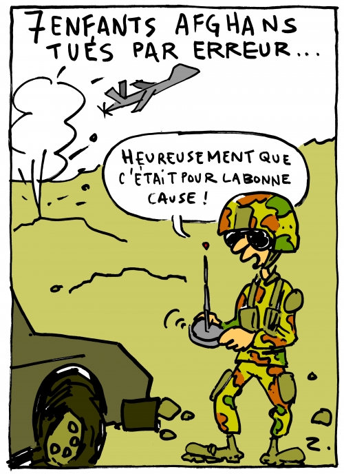 webzine,bd,zébra,bande-dessinée,caricature,fanzine,gratuit,afghanistan,drone,tuerie,dessin,presse,satirique,zombi