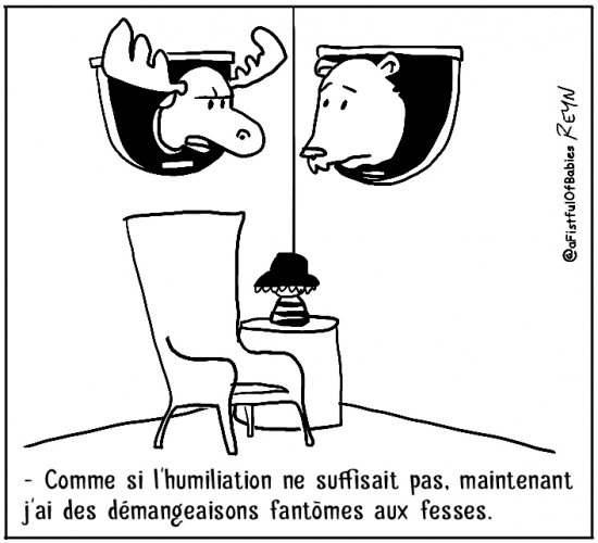 webzine,bd,zébra,fanzine,gratuit,bande-dessinée,comic-strip,reyn,afistfulofbabies,trophée,chasse,fantôme,humour,gag