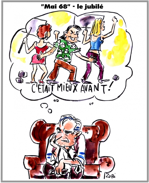 webzine,bd,zébra,fanzine,gratuit,fanzine,bande-dessinée,caricature,dsk,mai 68,nostalgie,anniversaire,jubilé,dessin,presse,satirique,editorial cartoon,zombi