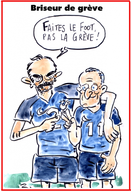 webzine,bd,zébra,gratuit,fanzine,bande-dessinée,caricature,edouard philippe,didier deschamps,coupe,monde,football,dessin,presse,satirique,editorial cartoon,zombi