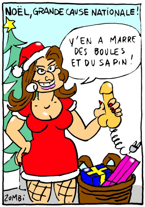 webzine,bd,zébra,gratuit,fanzine,bande-dessinée,caricature,marlène schiappa,noël,grande cause,2019,dessin,presse,satirique,editorial cartoon,zombi