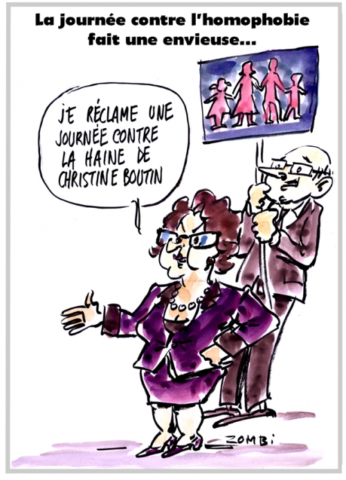 webzine,bd,zébra,fanzine,gratuit,bande-dessinée,caricature,christine boutin,homophobie,journée,dessin,presse,satirique,editorial cartoon,zombi