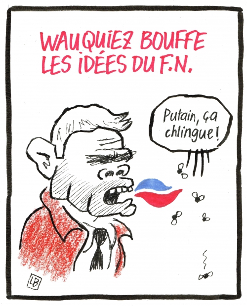 webzine,bd,gratuit,zébra,fanzine,bande-dessinée,caricature,laurent wauquiez,fn,ump,dessin,presse,satirique,editorial cartoon,énigmatique lb