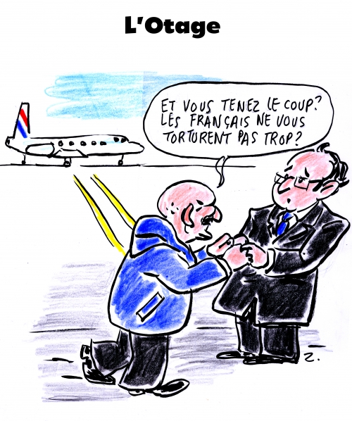 webzine,bd,gratuit,zébra,fanzine,bande-dessinée,caricature,serge lazarevic,françois hollande,otage,libération,dessin,presse,satirique,editorial cartoon,zombi