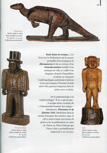 pierre jaïn,benoît jaïn,art brut,art populaire rural,sculpture naïve,art populaire visionnaire,kerlaz,docteur maunoury, éditions YIL, 