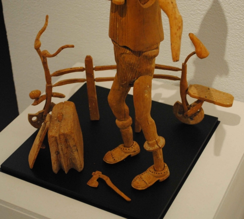 sculpture anonyme,art brut anonyme,galerie dettinger-mayer