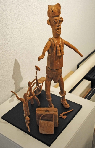 sculpture anonyme,art brut anonyme,galerie dettinger-mayer