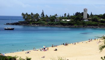 Waimea Bay in Summer