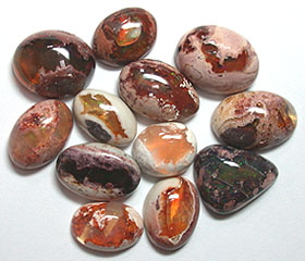 Mexican Fire Opals Cabochons