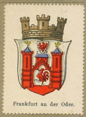 Wappen von Frankfurt (Oder)/Coat of arms (crest) of Frankfurt (Oder)