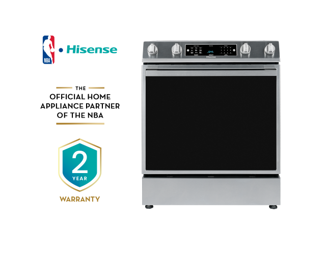 5.8 cu.ft. Slide-In Electric Range, with Air Fry and True Convection