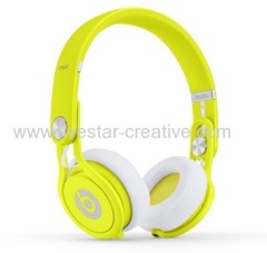 Beats Mixr Headphones On Ear Neon Yellow Limited Edition Dr Dre