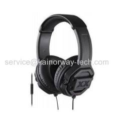 JVC HA-SR50X XX Series Xtreme Bass On-Ear Headphones Headsets With Button Remote And Mic Black