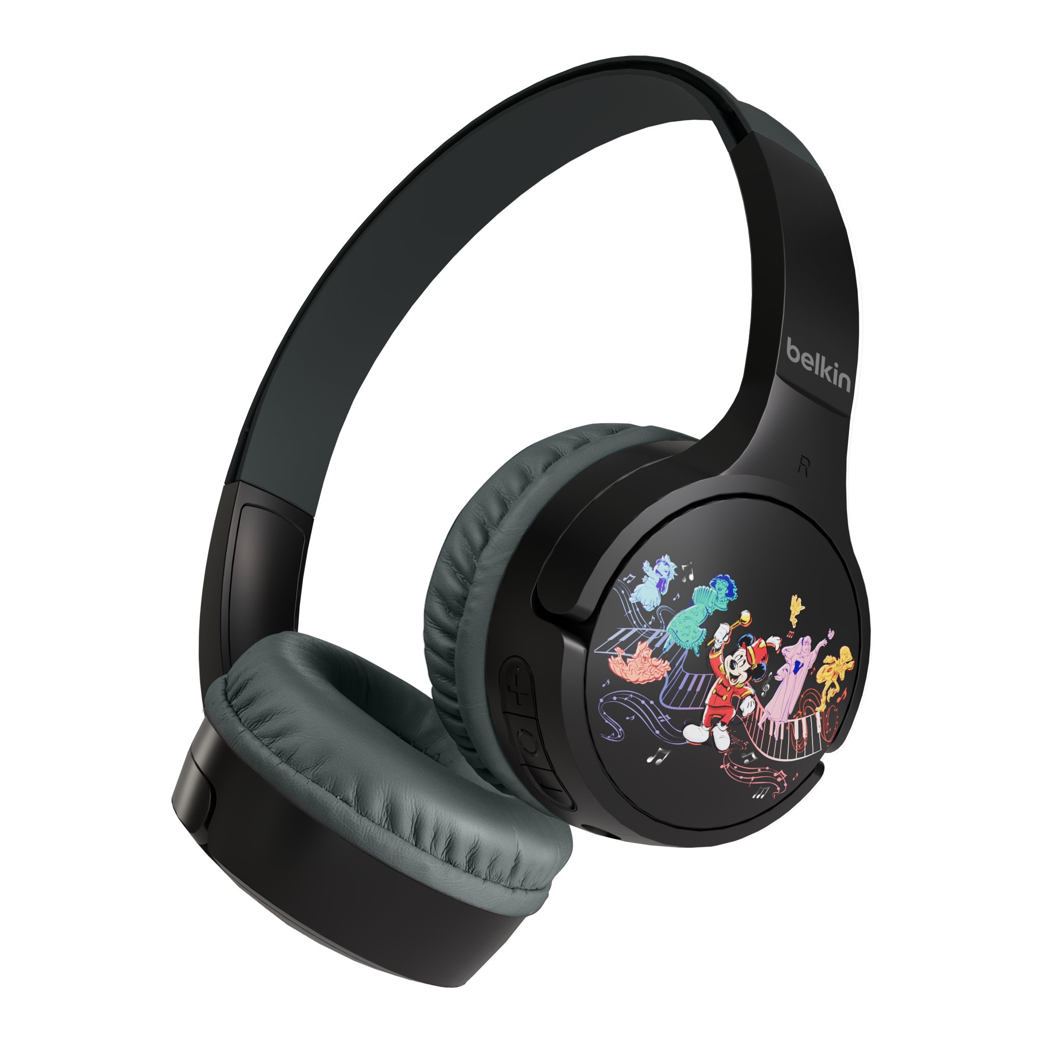 Belkin - SOUNDFORM™ Mini Wireless On-Ear Headphones for Kids (Disney Collection) (Disney 100th Musical)