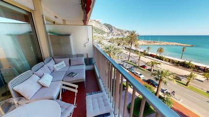 Studio for 2 people, with ocean view and balcony/terrace as well as terrace