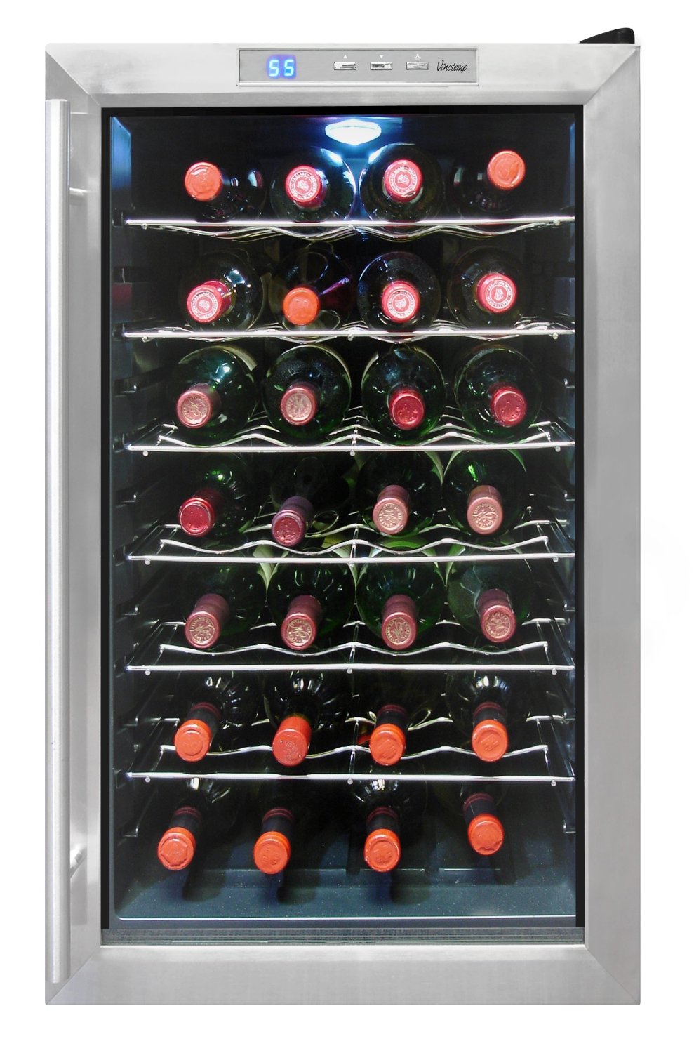 Vinotemp 28TEDS 28 Bottle Wine Cooler