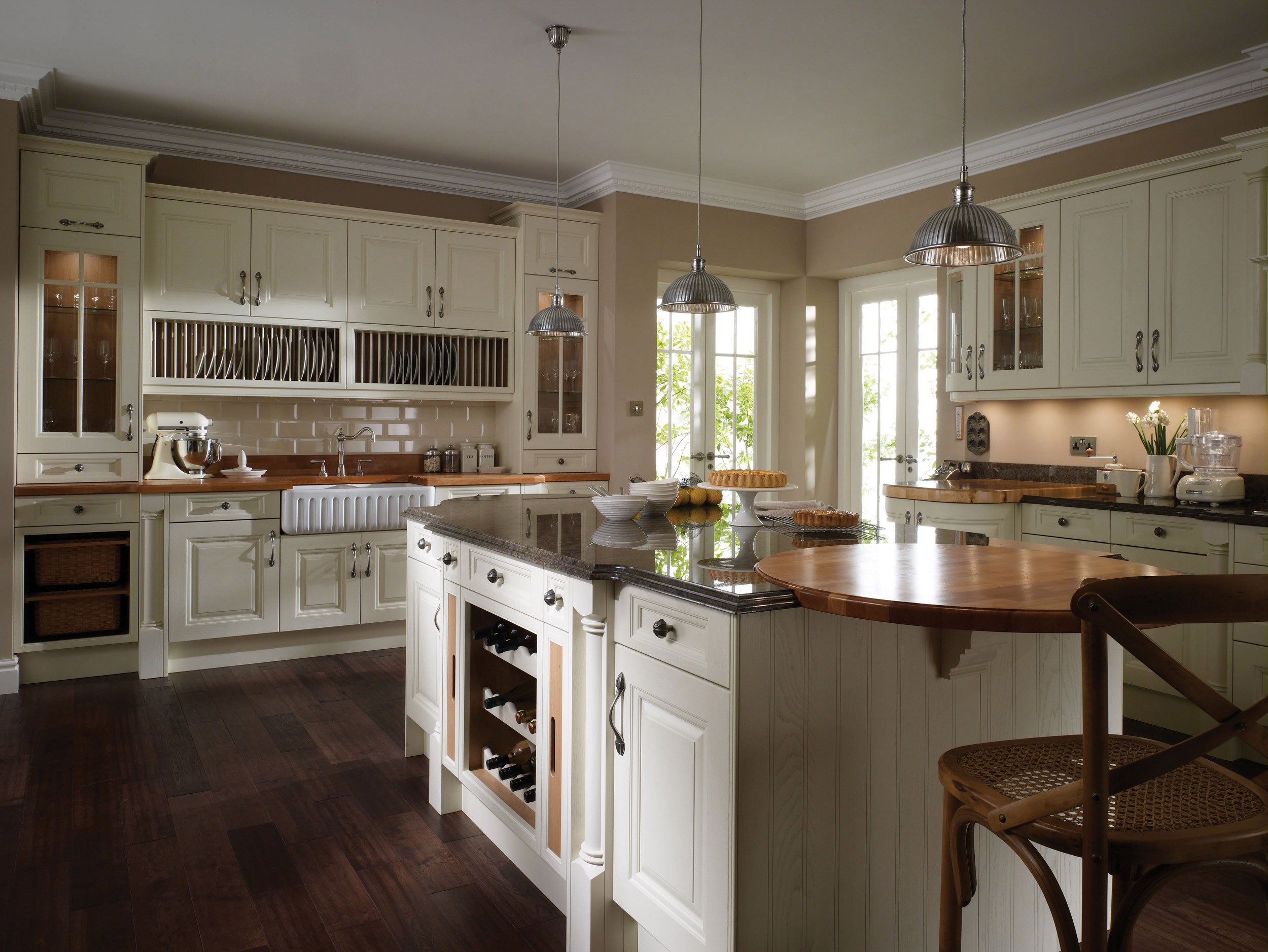 small kitchen table with stools photo - 2