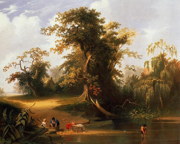 Landscape Rural Scene: 1845