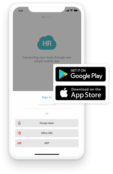 HR Cloud app on app store and google play mobile