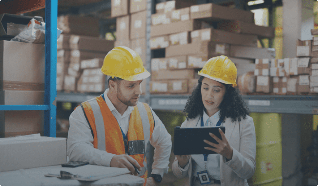 Warehouse workers onboarding swiftly