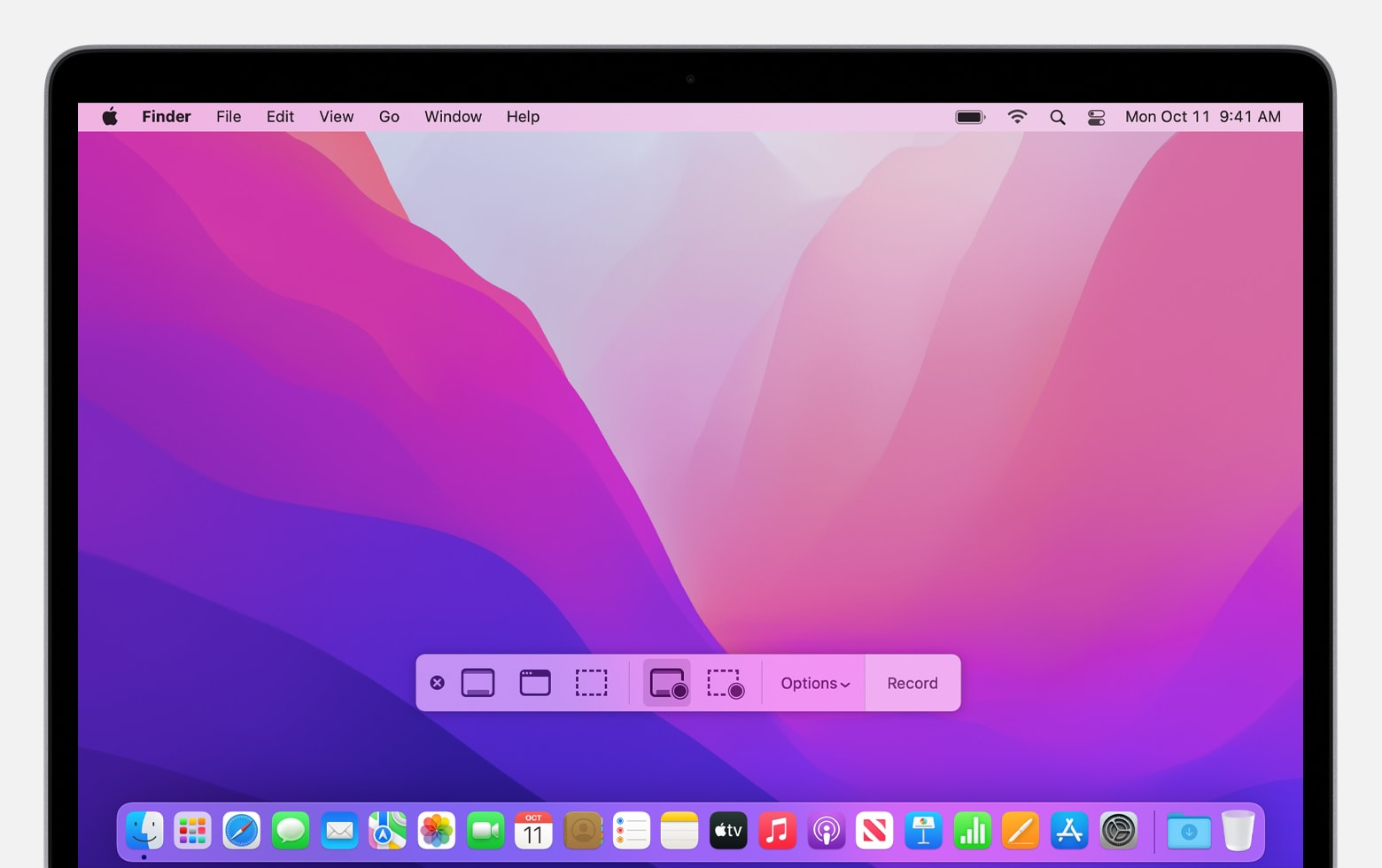 Macbook Built-in Screen Recorder